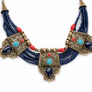 Vintage Boho Ethnic Necklace | Elegant Princess Style