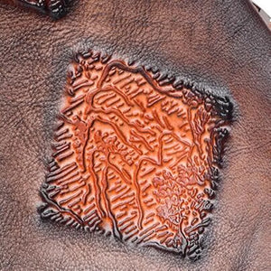 High Quality Women's Vintage Leather Back Pack With Embossing Design | Various Colours