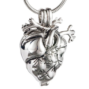 Eternity Keepsake Urn Necklace | White Gold Plated