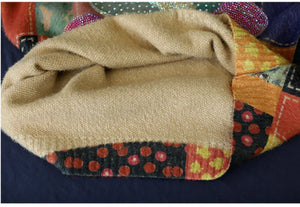 Colourful Hippie Patchwork Flower Sweater | Free Size