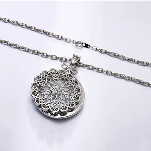 Beautiful Hippie Styled Flower Of Life Necklace