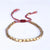 Handmade Lucky Buddhist Copper Beaded Bracelet