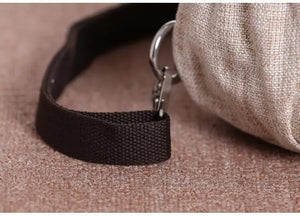 Cute Light Weight Cotton Fabric Ethnic Back Pack With Flower Design