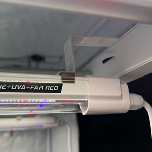 Hortivision LED Enhance Bars 50W | 2 × 25W Supplemental Light Bars | UVA + Blue + Far-Red Spectrum