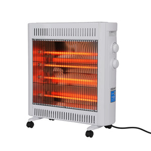 2200W Infrared Radiant Heater | Portable Electric Space Heater | White