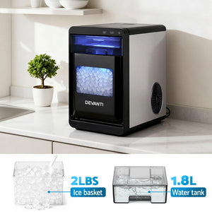 Nugget Ice Maker | 20kg | Self Cleaning | Countertop Chewable Ice