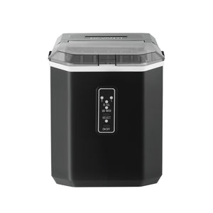 12kg Ice Maker Machine | 1.3L | Scoop Holder | Black | Efficient Ice Production