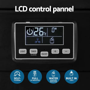 Devanti Commercial Ice Maker Cube Machine | 30kg