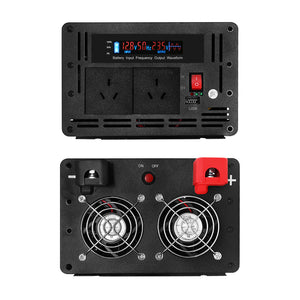 Giantz Power Inverter | 3000W or 6000W | Pure Sine Wave | 12V-240V | Camping | Boat | Caravan