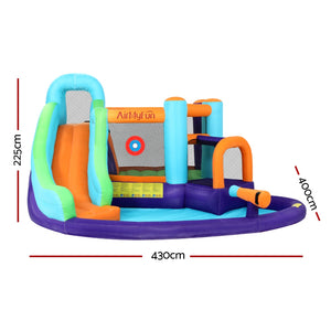 AirMyFun Inflatable Water Slide | Kids Jumping Castle Trampoline Outdoor