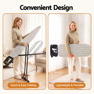 Foldable Ironing Board | Arrow Design with Iron Rest