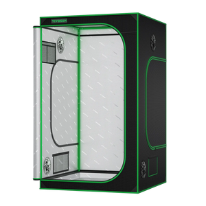 Indoor Grow Tent | 122cm x 122cm x 203cm | 600D Oxford | Lightproof Mylar Lined