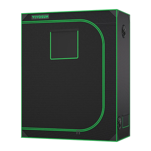 Indoor Grow Tent | 61cm x 122cm x 152cm | 600D Oxford | Lightproof Mylar Lined