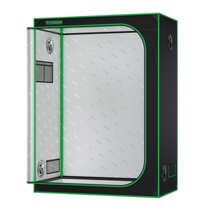 Indoor Grow Tent | 81cm x 152cm x 203cm | 600D Oxford | Lightproof Mylar Lined