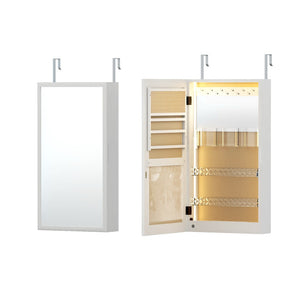 Jewellery Cabinet | Mirror Door | Wall Mount