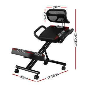 Kneeling Chair | Ergonomic Posture Stool | Back Stretch Support