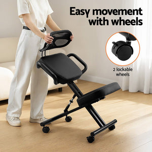 Kneeling Chair | Ergonomic Posture Stool | Back Stretch Support
