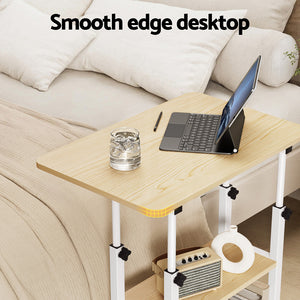 Laptop Desk 60cm | Height Adjustable Mobile Computer Workstation
