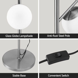 Tree Floor Lamp | 3-Light | 165cm | Sphere Glass Shades | Modern