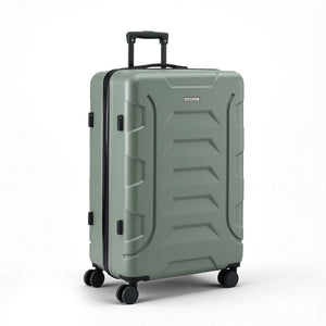 Luggage Set 3pc | Lightweight Hard Case | TSA | Grey & Green