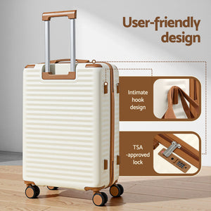 Luggage Set 5pc | Lightweight Hard Case | TSA Lock | Multi Size