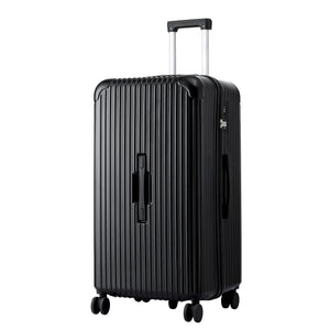 28in Luggage Suitcase | 5 Wheels | TSA Lock | Type-C Port | Black