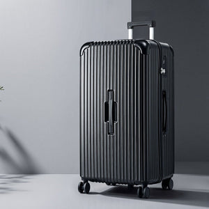 32" Trunk Suitcase | 5 Wheels | Type-C Port | TSA Lock | Black