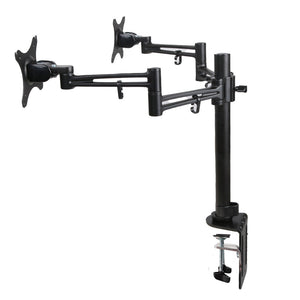 Monitor Arm | Dual Desk Mount | Screen Holder Bracket