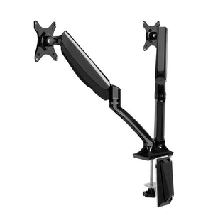 Monitor Arm | Gas Spring | Dual Desk Mount | Screen Holder