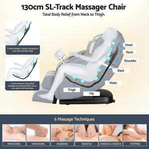 Livemor | 4D Massage Chair | Electric Recliner | Home Massager | Gary