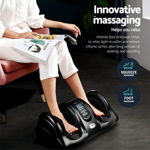 8 Node Back Massage Seat Cushion | Heating | Foot Massager