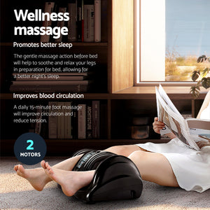 8 Node Back Massage Seat Cushion | Heating | Foot Massager