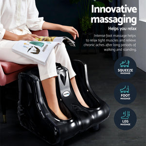 Massage Seat Cushion | Heating Function | Calf & Foot Massager