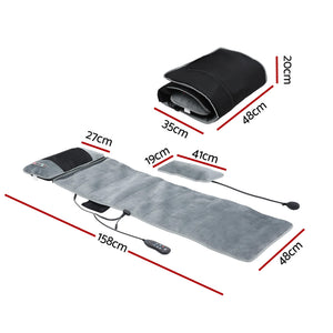 Massage Mat | 10-Node Vibration | Heating | Full Body Cushion