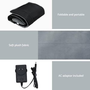 Massage Mat | 10-Node Vibration | Heating | Full Body Cushion