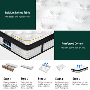 Giselle Bedding Mattress | 31cm | Euro Top | King Single