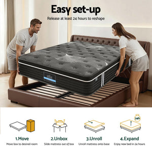 35cm Graphene Mattress | Memory Foam | Medium Firm | King