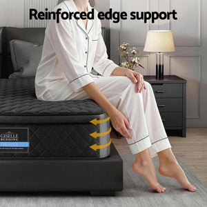 Mattress | 34cm | 5-Zone Pocket Spring | Egg Crate Memory Foam | Double