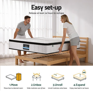Euro Top Pocket Spring Mattress | 30cm | Medium Firm | King