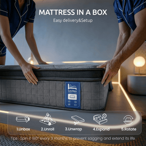 Extra Firm Pocket Spring Mattress | Queen | 33cm 7-Zone Support