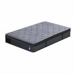 Levitex Single Mattress 33 cm 7-Zone Pocket Spring 8.0 Extra Firm with Dual-Row Edge Support & Breathable Knit Cover
