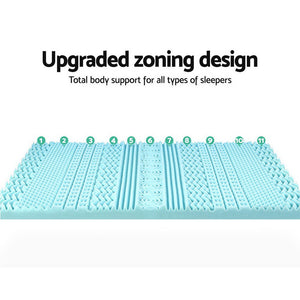 Giselle Bedding | Memory Foam Mattress Topper | 11-Zone | 8cm | Double