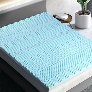 Giselle Bedding | Memory Foam Mattress Topper | 11-Zone | 8cm | Double