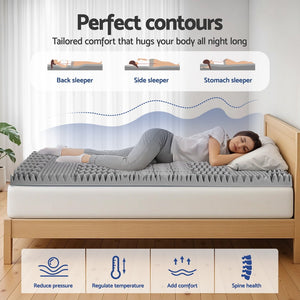 Graphite 7-Zone Mattress Topper | 8cm | Single