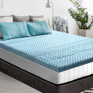 Giselle | Memory Foam Mattress Topper | 7-Zone | 8cm | King Single