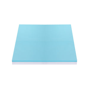 Memory Foam Topper | 8cm | Gel Dual Layer | Bamboo Cover | Single