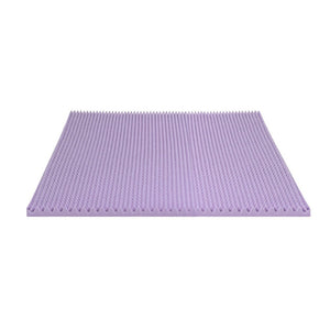 Lavender Memory Foam Topper | 5cm | Egg Crate Design | King