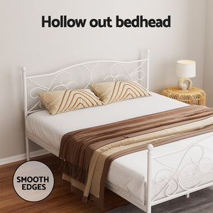 Queen Size Bed Frame | Metal Frame | GROA