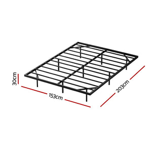 Artiss Bed Frame | Queen | Floating Metal with LED Lights | Tool-Free | 300KG Capacity