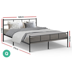 Bed Frame | Queen | Metal Bed Frames | SOL